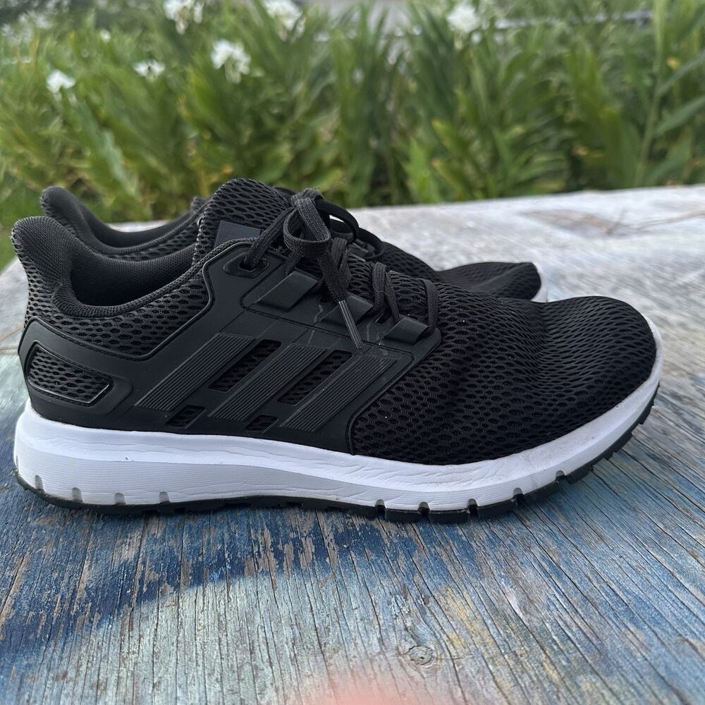 Adidas Shoes Men’s 10 Black Energy Cloud Running Sneakers Mesh BA7520 220